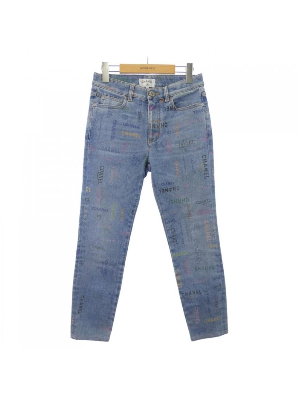 Chanel Jeans Blue